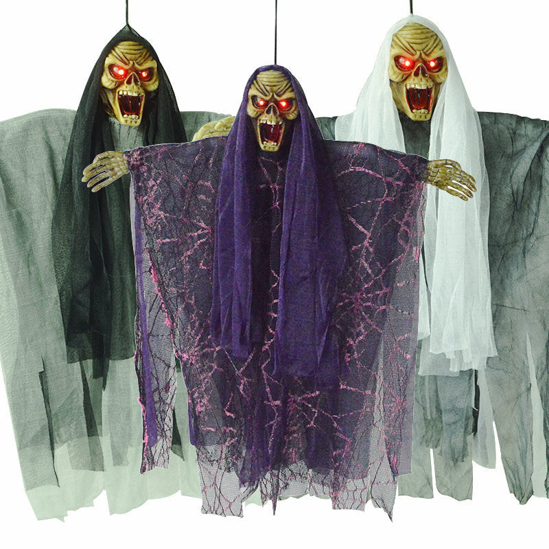 Halloween witch haunted house decoration