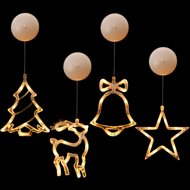 LED Suction Cup Chandelier decor