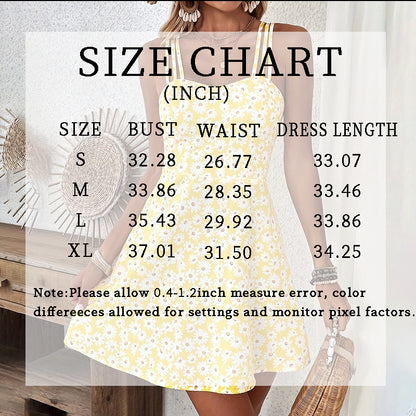 Women's Floral Cami Mini Summer dress