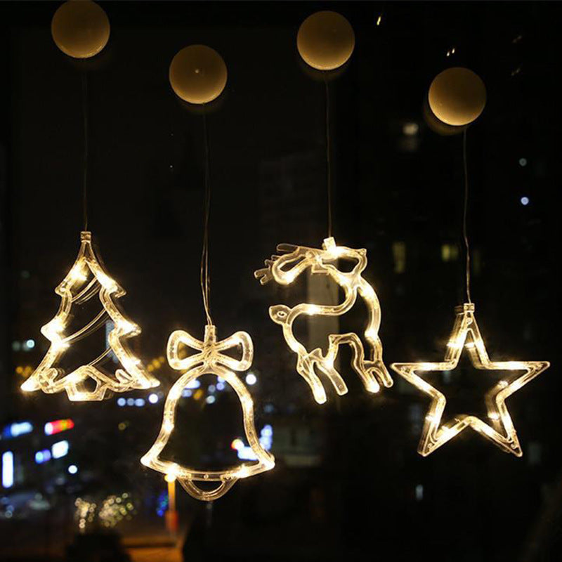 LED Suction Cup Chandelier decor