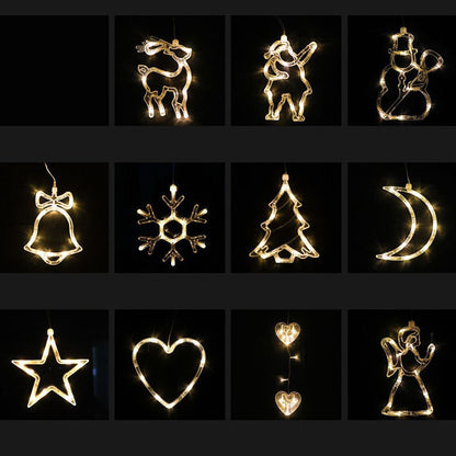 LED Suction Cup Chandelier decor