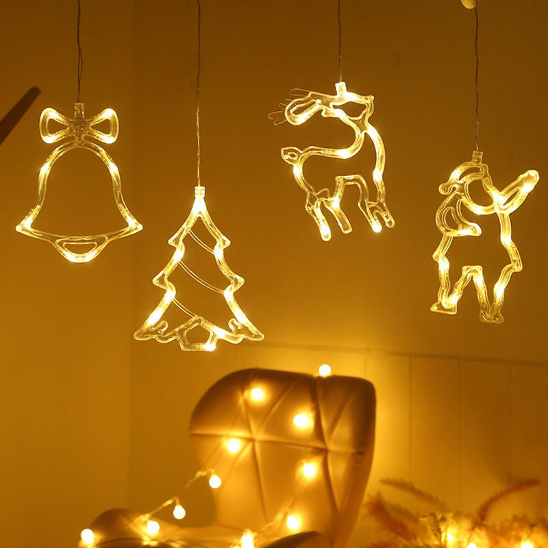 LED Suction Cup Chandelier decor