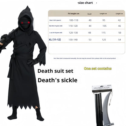 Children's Halloween Cos of Death Costume