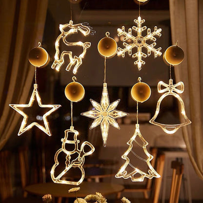 LED Suction Cup Chandelier decor