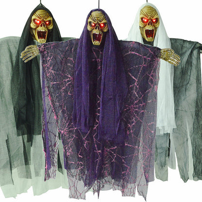 Halloween witch haunted house decoration