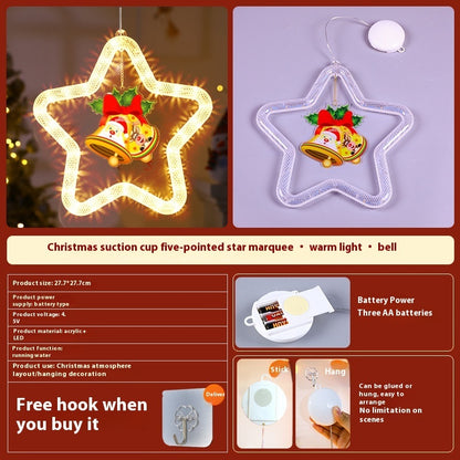 Led Christmas Star Light Decoration