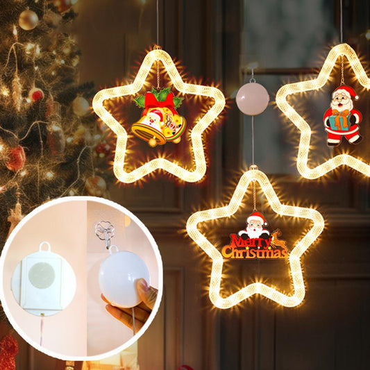 Led Christmas Star Light Decoration