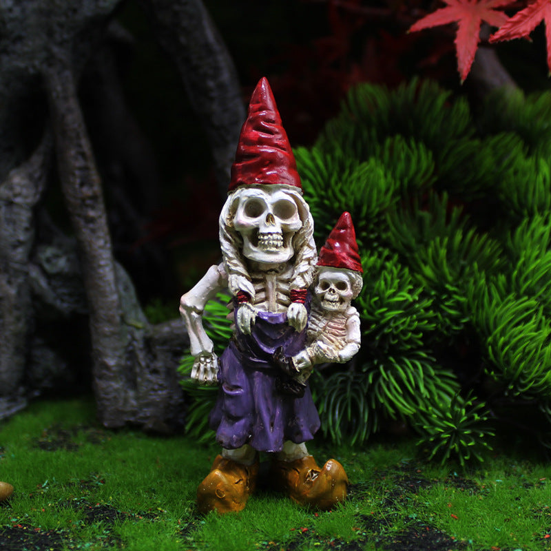 Halloween Skull Decoration Microview