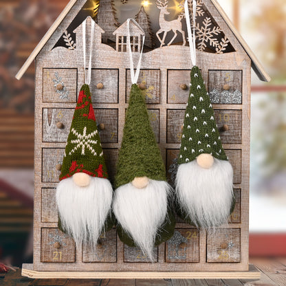Christmas Knitted Gnomes