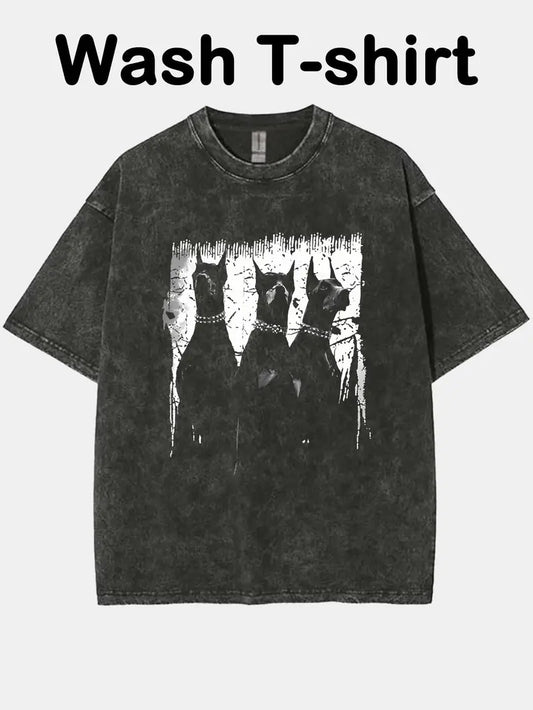 Men's Printed Short Sleeved Shirt