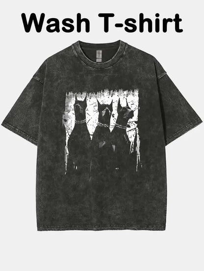 Men's Printed Short Sleeved Shirt