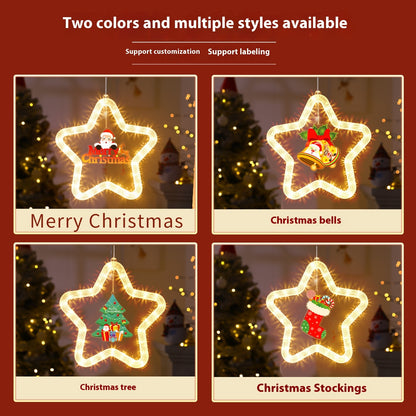 Led Christmas Star Light Decoration