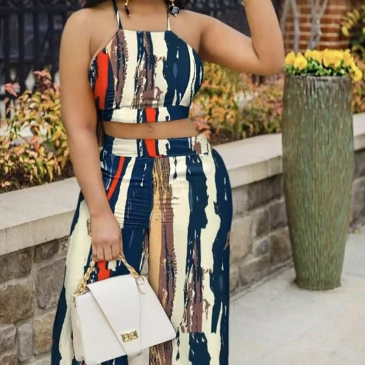 Square Neck Sleeveless Set